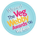 VegWebby Award Winner