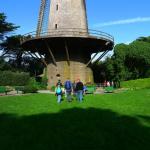 First tour stop .. windmill at Golden Gate Park