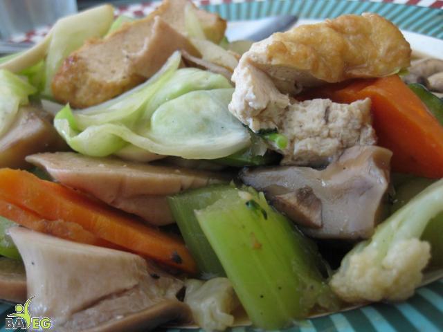The best dish at SF Golden Buddha:  Deluxe Combination Vegetable (a special, not on the menu)