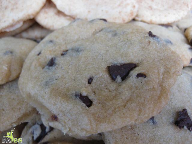 Secrets of Vegan Baking chocolate chip cookie