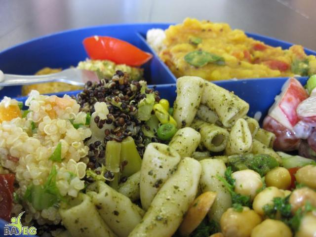 Vegan Food Party: the combination plate