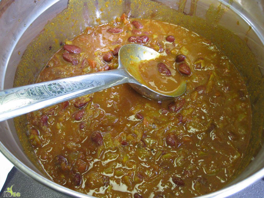 Curry with Kidney Beans