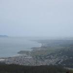 View of city of Pacifica from Montara Mountain