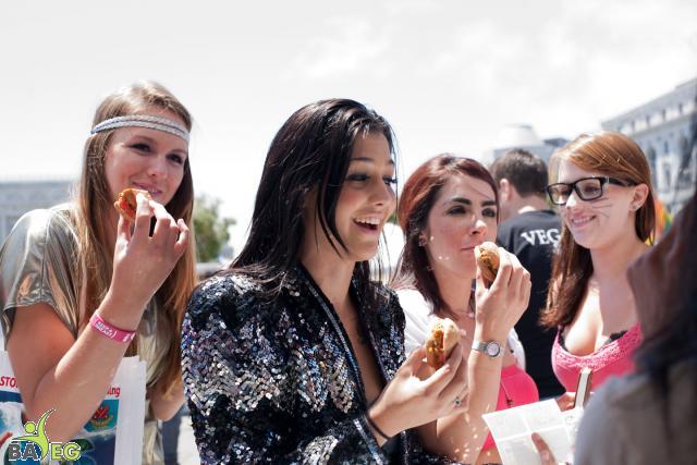 BAVeg Outreach booth - LBGT Pride 2010 