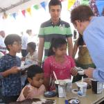 BAVeg booth at the JCNC 10th Anniversary celebration