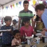 BAVeg booth at the JCNC 10th Anniversary celebration