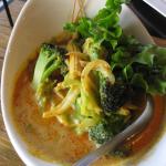Yellow Curry - March 2010 (generationV.org) - the sticks are fried spaghetti noodles