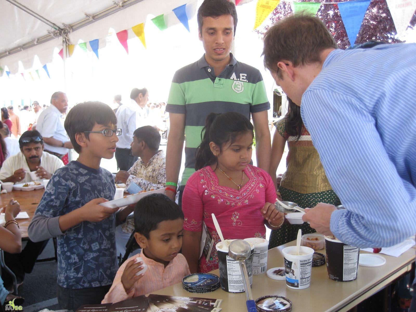 BAVeg booth at the JCNC 10th Anniversary celebration