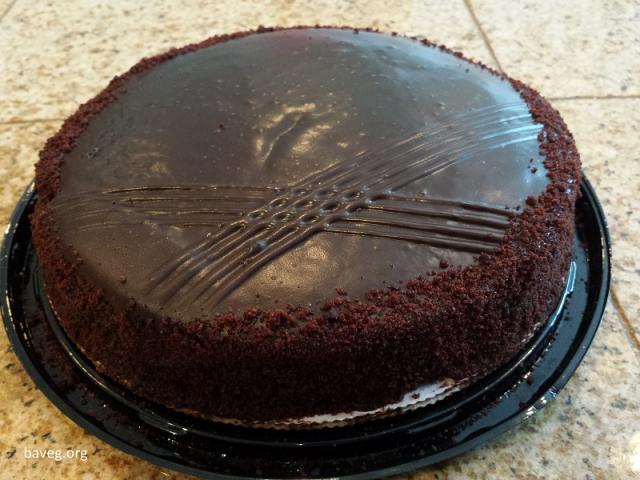 Safeway Vegan Chocolate Midnight Cake