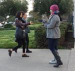 Alyssa putting her compassion in action for the Animals