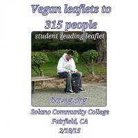 Vegan Outreach - Solano Community College - Feb