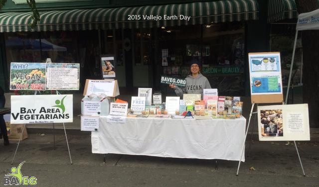 9 am, Tammy happy that it all fit on the table