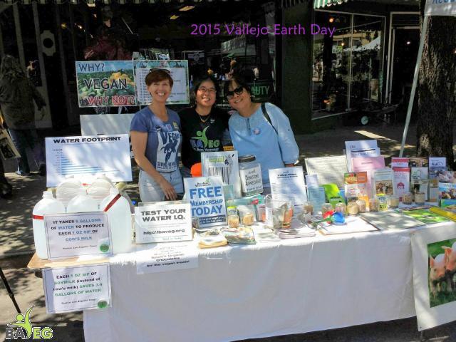 Earth Day team (l to r): Tonia, Tammy, Debbie