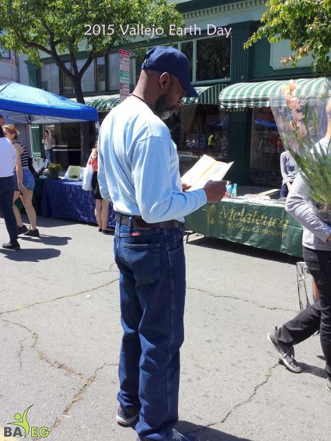 Reading how food choices impact the environment