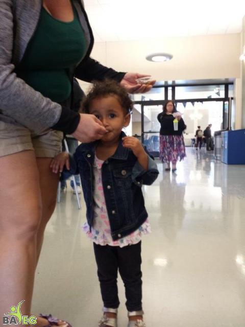 Our youngest taster