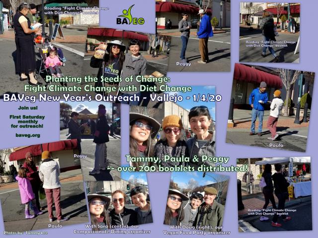 New Year Outreach at Vallejo Farmer's Market