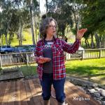 Meghan giving us instructions before the tour