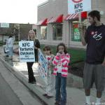 Monthly KFC Demo in Santa Cruz - Oct 2004 - see event calendar for upcoming schedule (usually 1st Sat.)