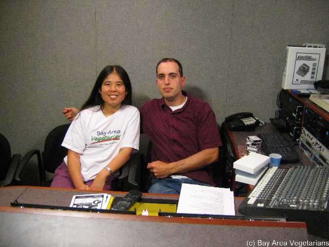 Tammy with Gabe from VegVideo.org / Vegan TV - July 04