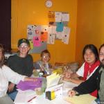 Letter Writing Party - MaggieMudd San Francisco - August 2004.  Happens monthly, see event calendar for details.