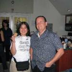 Tammy with Eric, one of the new owners of Sparks