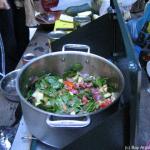 making Saturday's spaghetti dinner