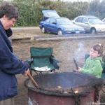 Regina and Shelly, our youngest camper