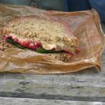 Hummus sandwich (the other part)