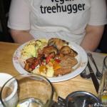 the special 'brunch sampler plate' proved to be *very* popular.  nearly everyone ordered it.