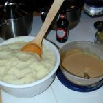 mashed potatoes & gravy (of course)
