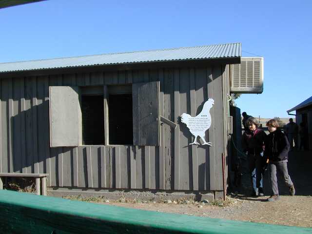 Each species has their own barn
