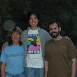 Joanna, Tammy, and Warren