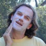 Mike puts on his morning make-up