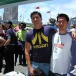 We met veg folks from around the world.. from Auckland, New Zealand to London to Fremont!