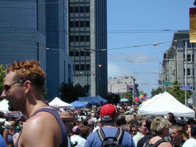 Sea of people