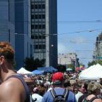 Sea of people
