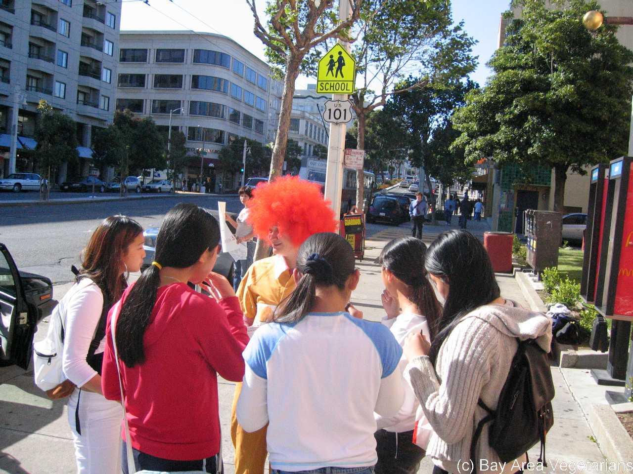 Lots of interest in "What's Wrong with McDonald's?" leaflet