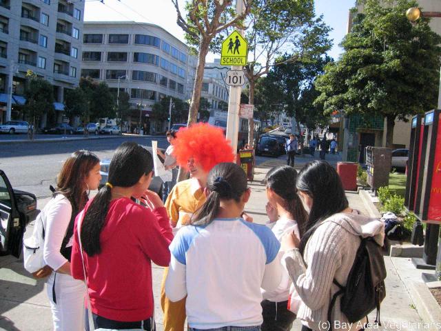 Lots of interest in "What's Wrong with McDonald's?" leaflet