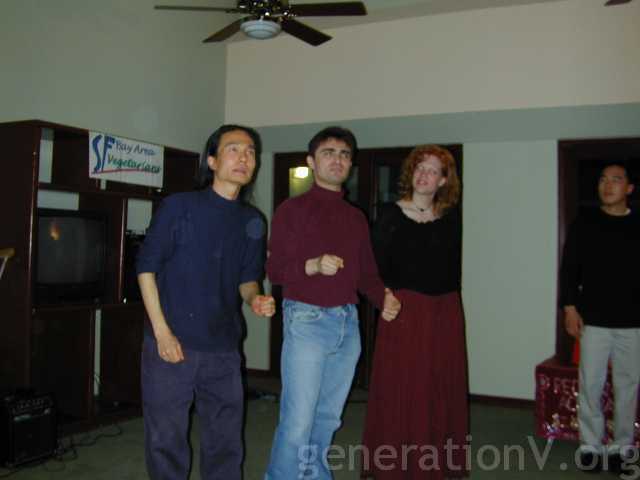 Alex & John did this funny improv routine with Succotash and audience members.