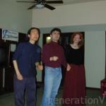 Alex & John did this funny improv routine with Succotash and audience members.