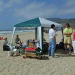 As more people arrived, we had more introductions and more food to eat. 