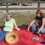 Pam (left, our hostess) and Kris