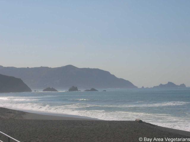 Beautiful Sharp Park Beach in Pacifica