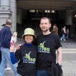 Thanksgiving Leafleting 2006 - SF Ferry Building