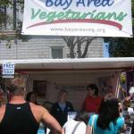 BAVeg booth at SF LGBT Pride 2007