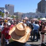 Larkin St - looking the other way at SF LGBT Pride 2007