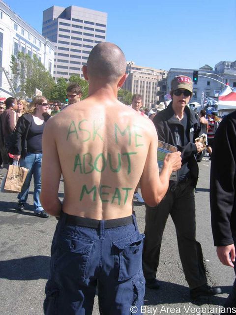 Jack says "Ask Me About Meat"