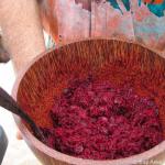 Raw Ginger beet salad