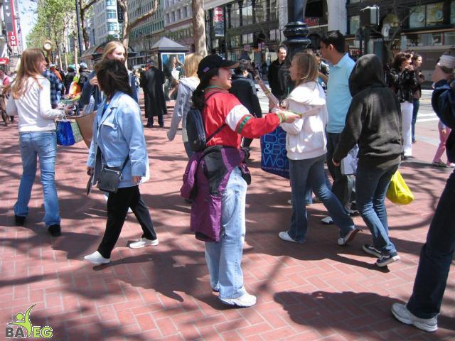 Have a Heart, GO VEG LEAFLETING April 2008