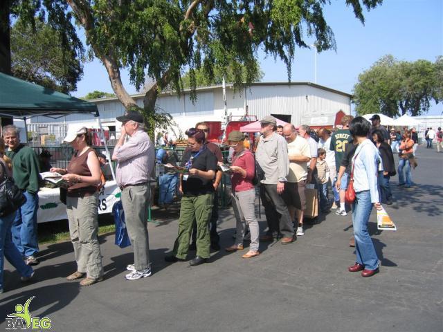 Reading Vegetarian Starter Kits at Maker Faire 2008